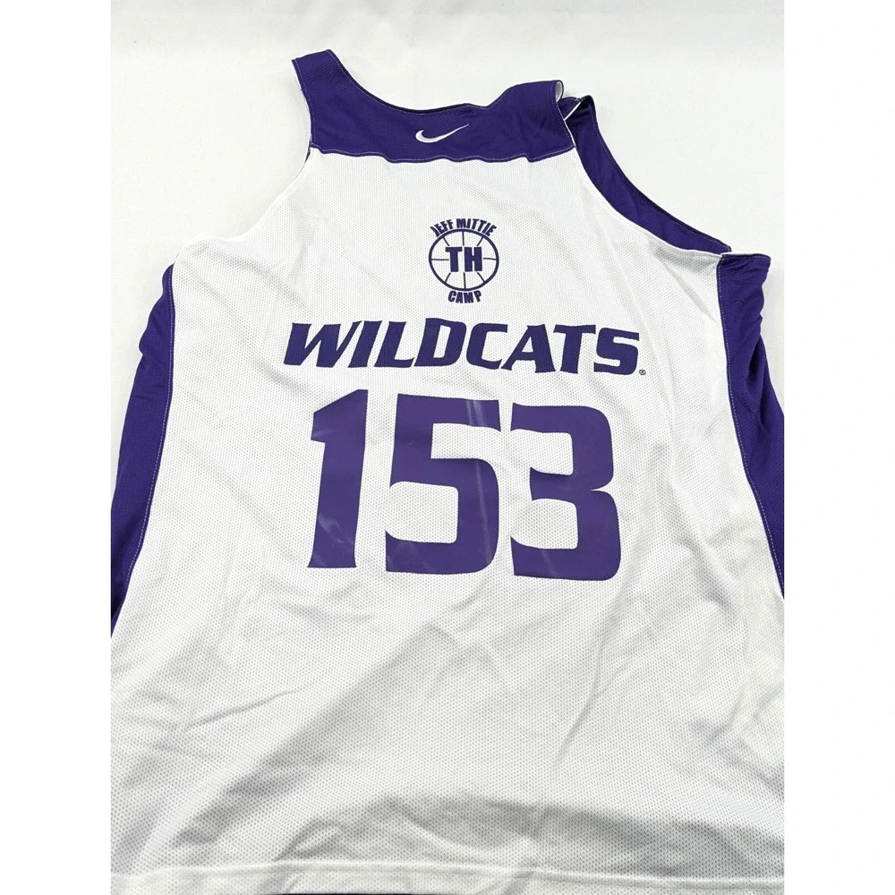 Nike NCAA Kansas State‎ Jeff Mittie Camp Jersey Men's XXL Reversible Dri-Fit